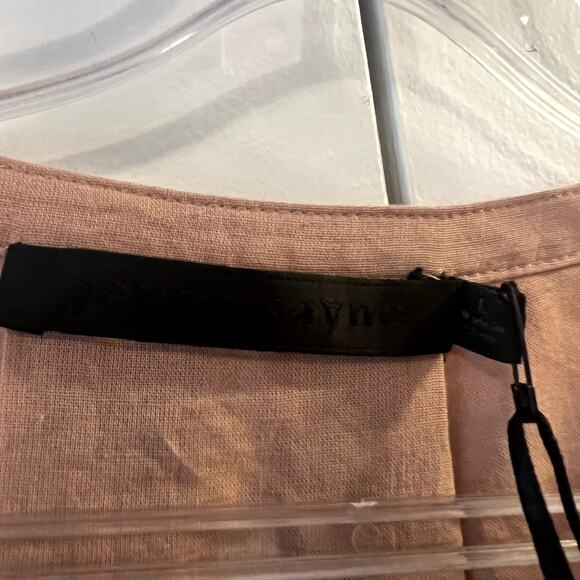 Jenni Kayne James midi Dress Dusk Rose size L cotton linen - Picture 5 of 8